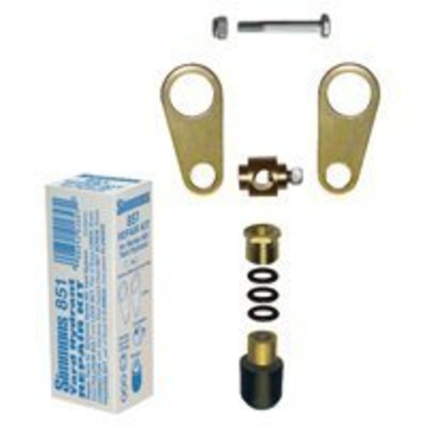 Simmons Simmons 851 Yard Hydrant Repair Kit, Brass/Stainless Steel, For 900 Series Yard Hydrant 851